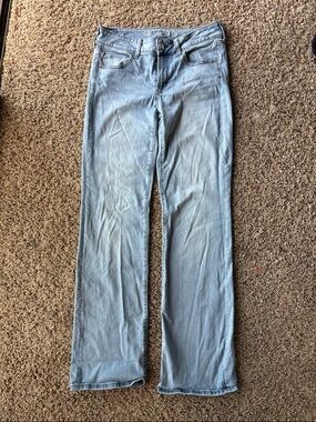 American Eagle Outfitters Light Blue Flare Jeans
